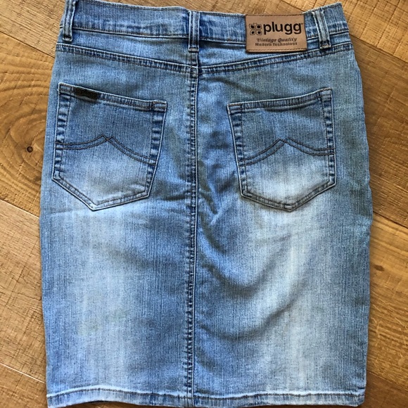 Plugg Denim skirt - Picture 2 of 3